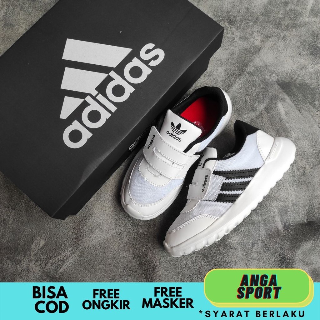 SEPATU ANAK LAKI LAKI ADIDAS MADE IN VIETNAM SEPATU SEKOLAH SD KIDS PEREMPUAN SEPATU SNEAKERS ANAK ANAK KEREN SIZE 31-35