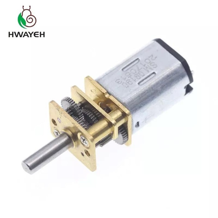 1pcs N20 Micro Metal Gear motor Electric gear box 6V DC 6V 3MM Shaft