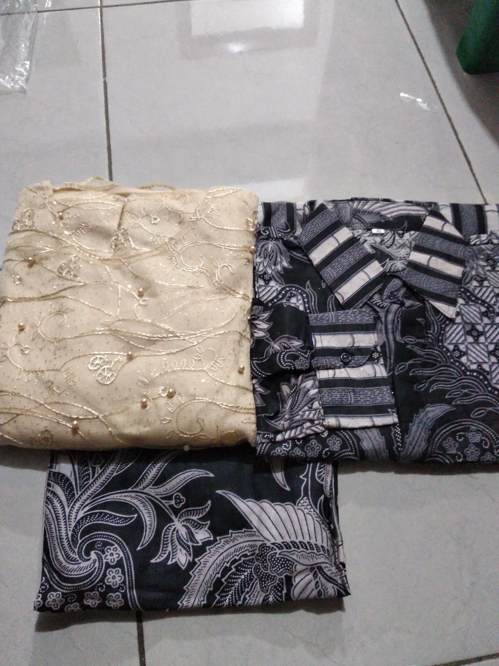 (termurah - Ori & Busui Ada Anak_6 Warna) Batik Couple Andhini Kebaya Couple Anabel