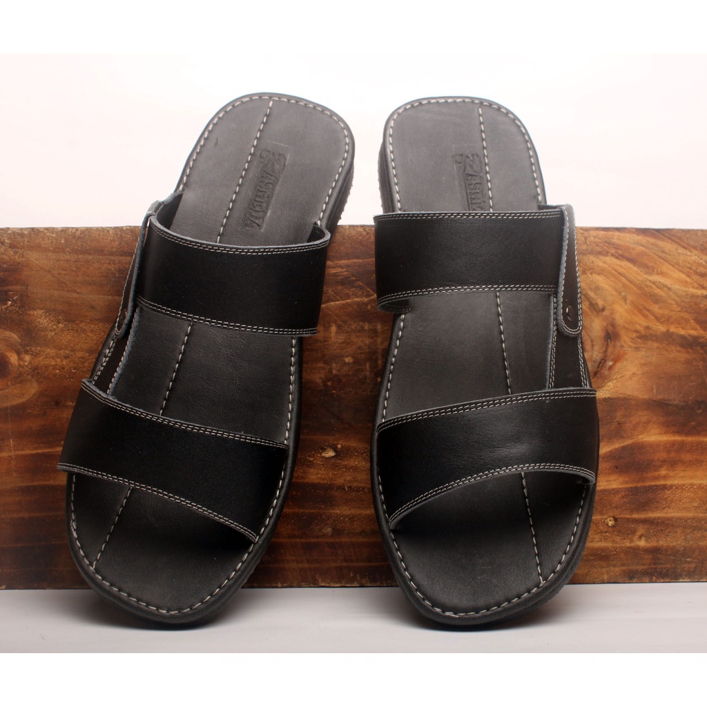 Sandal Pria Kulit Asli Kasual Rasheda GR 01 Big Size