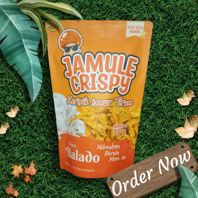 

Kripik jamur tiram "Jamule Crispy
