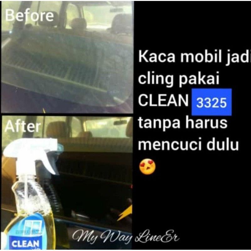 My Way CLean Polished Glass clean // clean Wooden Pembersih  perabotan kaca dan kayu pembersih kerak,jamur  Kaca Rumah, Mobil