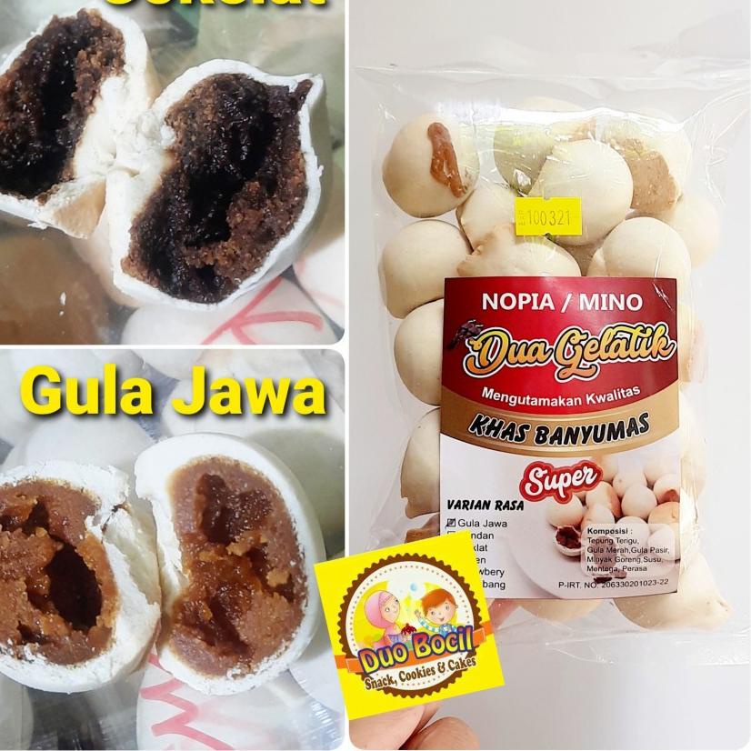 

Promo Bulan!! Kue Mino Nopia Spesial Khas Banyumas 300 Gram (ada 2 Rasa) Duo Bocil Snack lmmj677