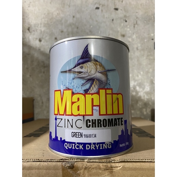 Cat Dasar Besi Meni Zinchromate Marlin 1kg - Green