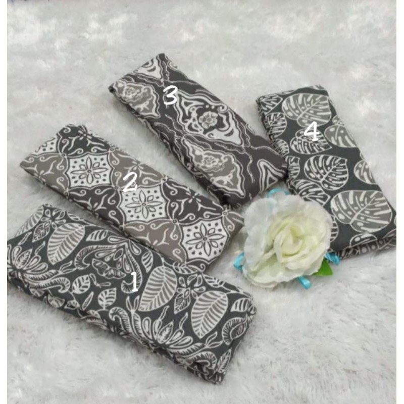 Kain Batik Cap Original Dua Warna Abu Abu Kain Batik Abu Abu Kain Batik Halus Abu Abu Kain Batik Cap