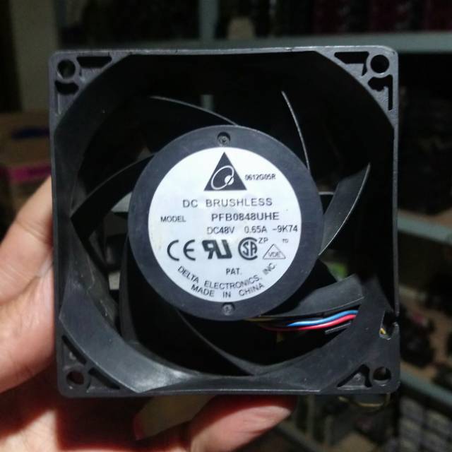 FAN HIGH SPEED BRAND DELTA 48V 0.15A 8CM..