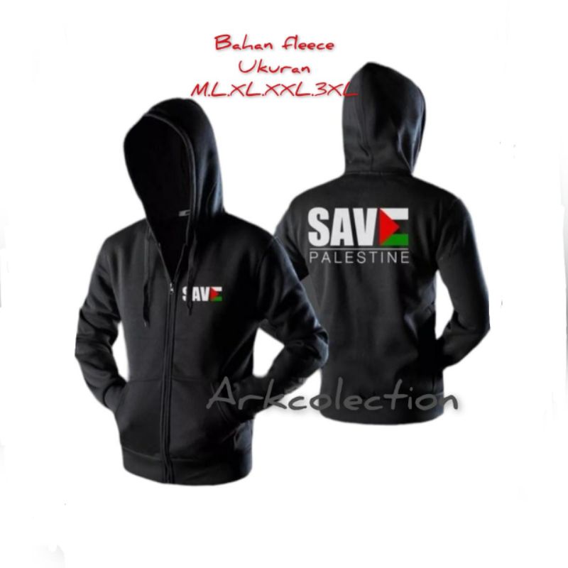 JAKET HOODIE PALESTINE PREMIUM/JAKET HOODIE ZIPPER PALESTINE TERLARIS/JAKET ZIPPER PALESTINE KEKINIA