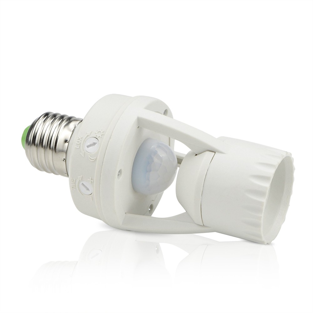 Smart Fitting E27 Lampu Bohlam OMLL5MWH dengan Infrared Motion Sensor - White