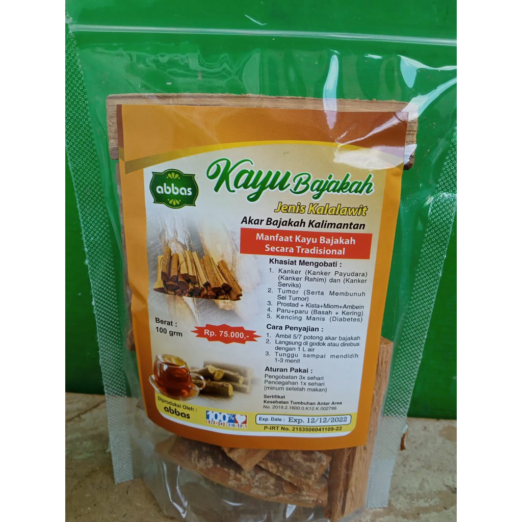 Akar Kayu Bajakah Tunggal kalimantan 100 grm Shopee Akar Kayu Bajakah Tunggal kalimantan 100 grm Shopee