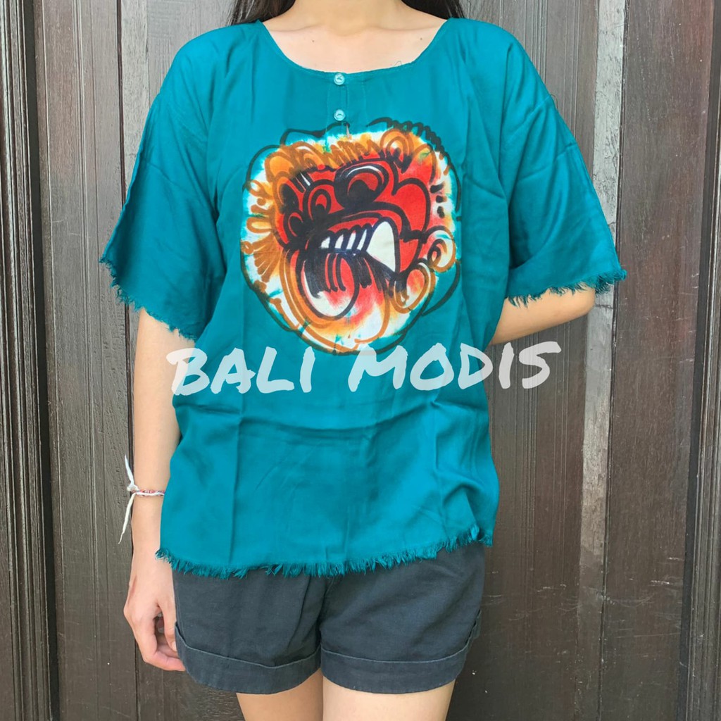 ATASAN BAJU BARONG LUKIS BALI