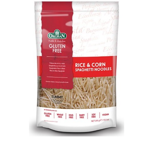 

Orgran Gluten Free Rice & Corn Spaghetti Noodles 375g