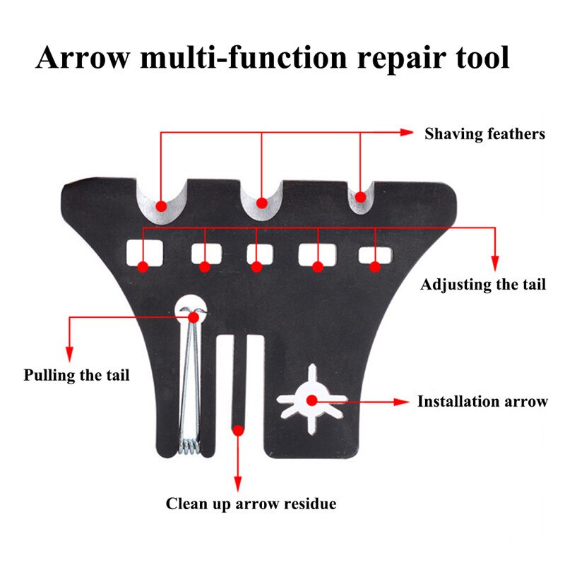 Alat Reparasi Repair Cleaner Tool Removing Nock Arrow Anak Panah