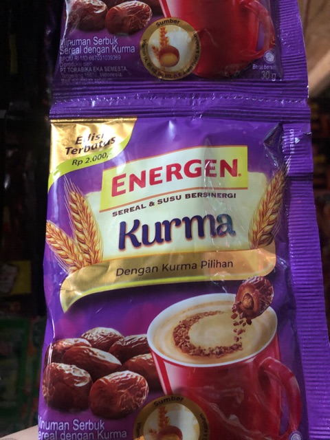 ENERGEN SUSU &amp; SEREAL BERGIZI