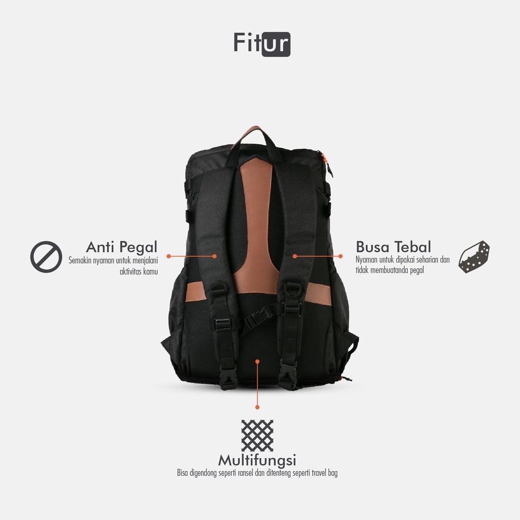 Tas ransel Backpack urban factor - Stocky | Tas laptop