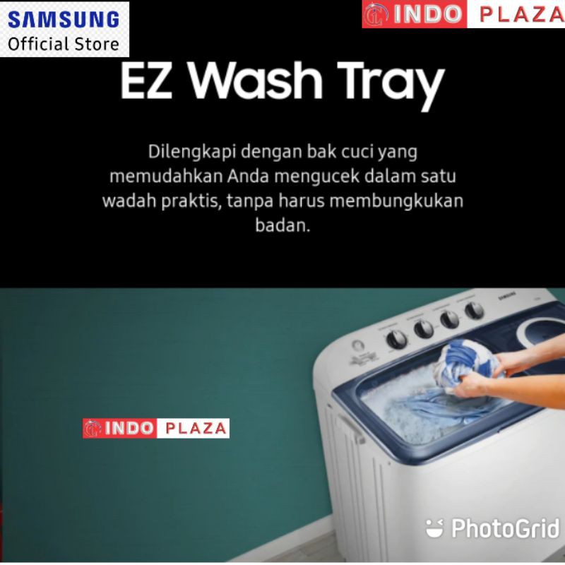 Mesin cuci 2 tabung 8 kg / 8kg - 8.5kg / 8.5 kg SAMSUNG WT85H3210