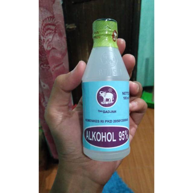 Alkohol 95% Cap Gajah 100ml