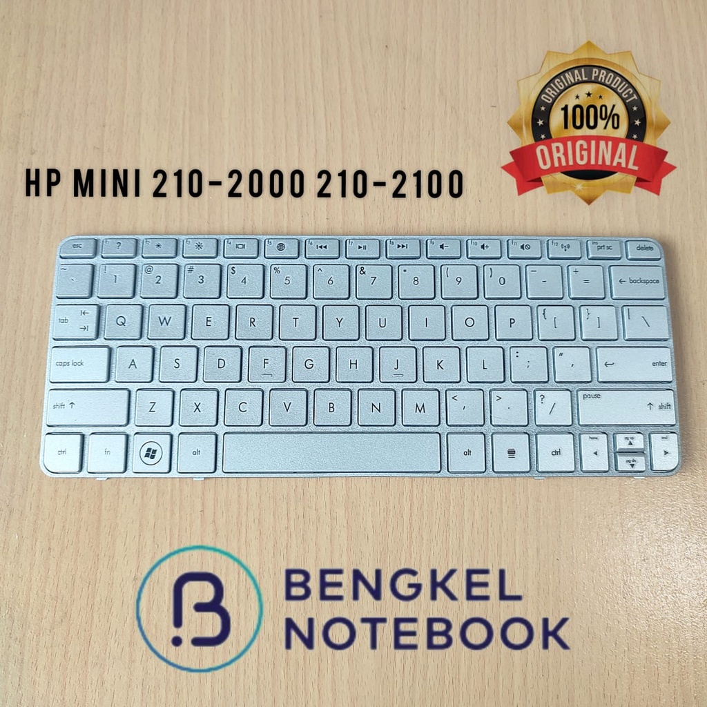 Keyboard HP Mini 210-2000 210-2100 210-2200 210-4000 110-3500 Silver