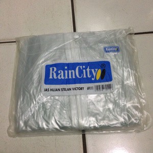 FELWINSHOP Jas Hujan Setelan Dewasa Bening RainCity