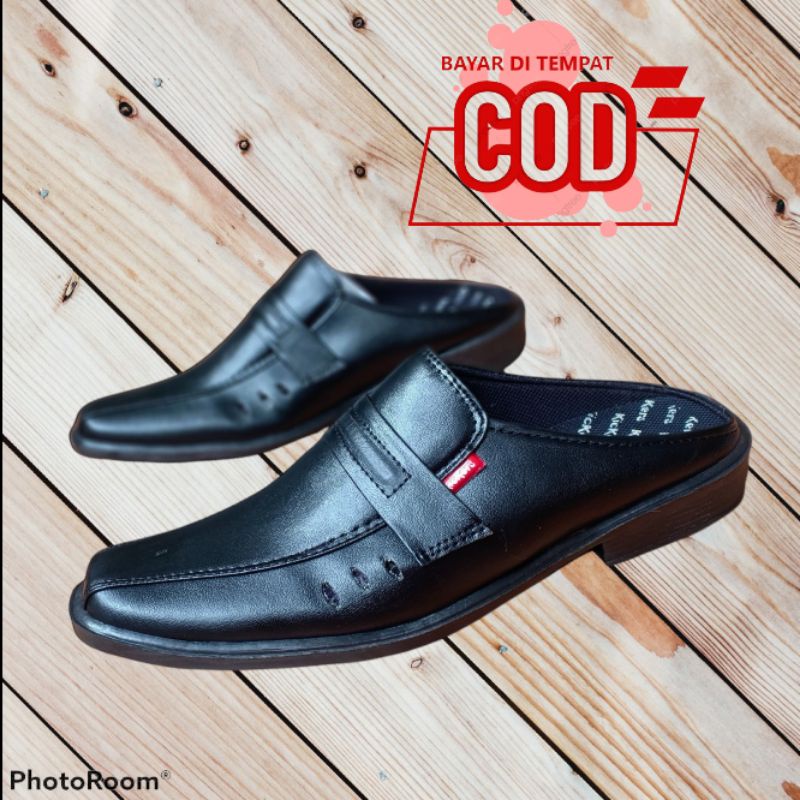 Sandal Sepatu Selop Pria Sepatu Sandal Formal Cowok