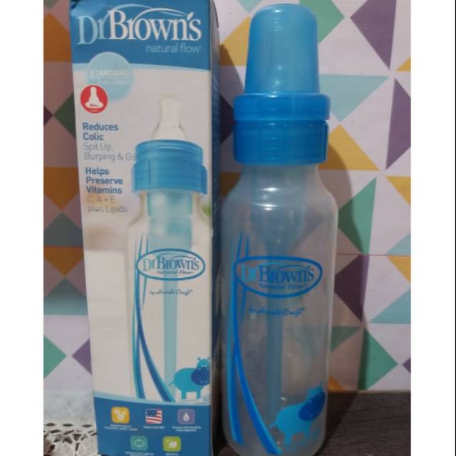 Botol susu Dr Browns Biru