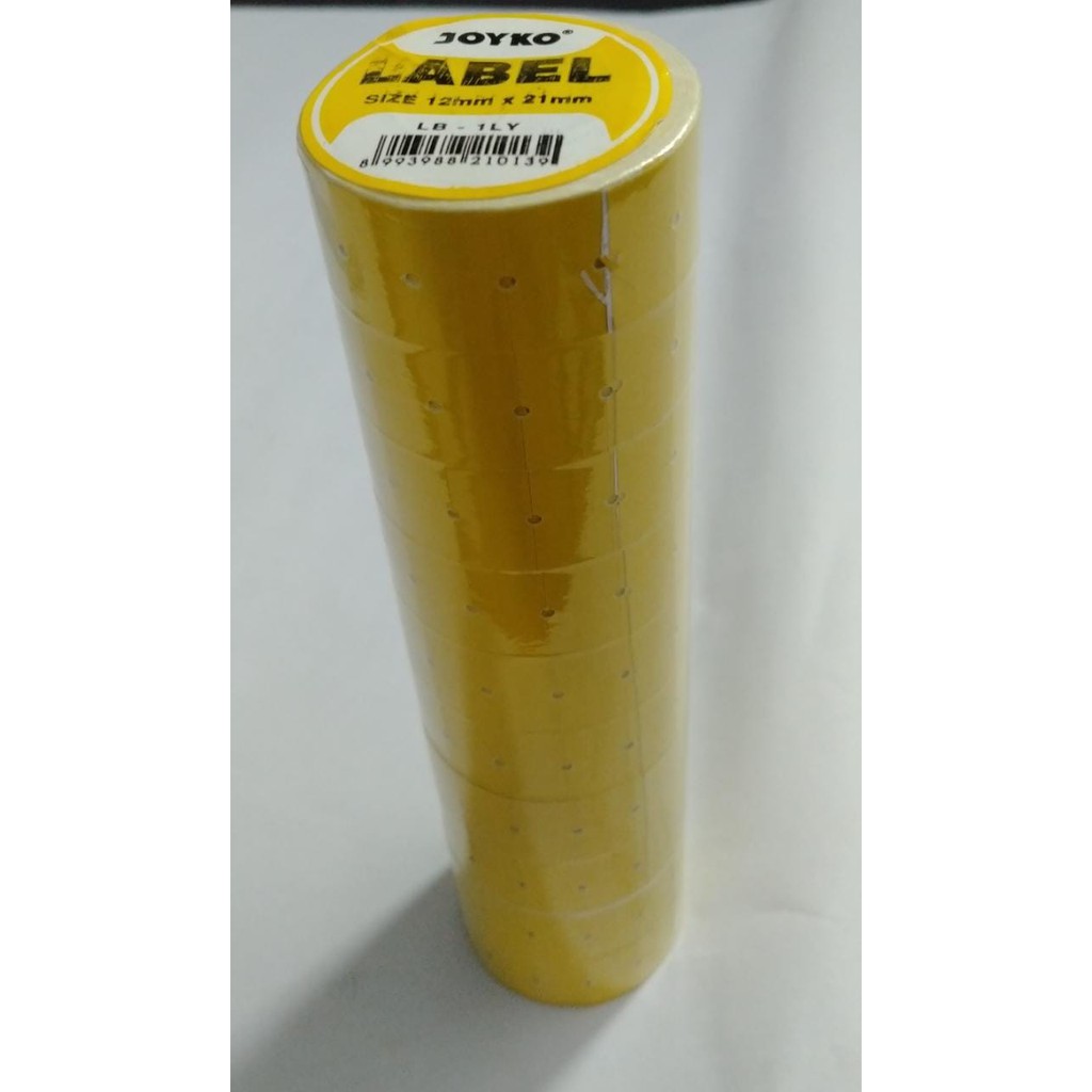 

LABEL HARGA / KERTAS LABEL KUNING JOYKO LB1LY 1B