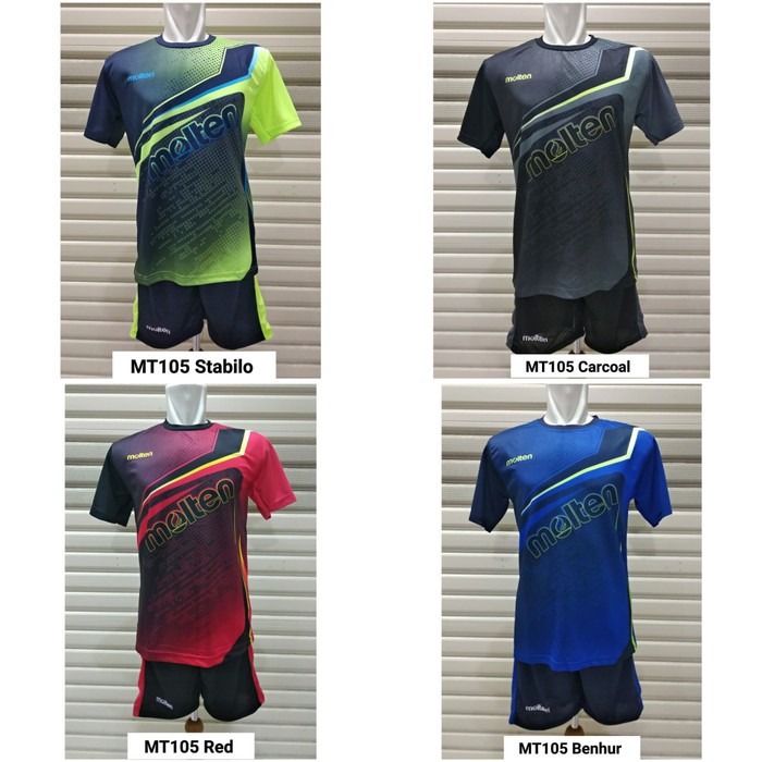 BRY Setelan Kaos Jersey Olahraga Voli MT105
