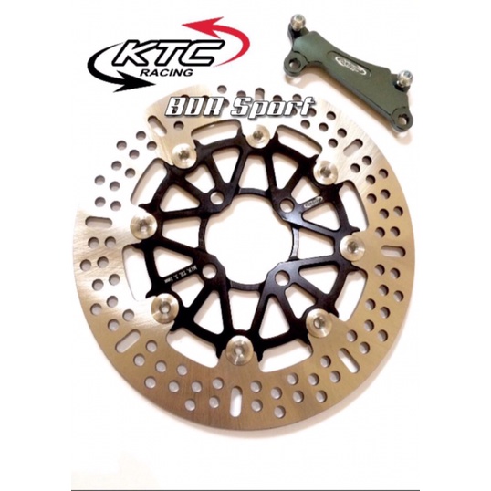 Disc Brake Piringan Cakram KTC 260mm Floating Beat Vario 125  150 - Merah Limited