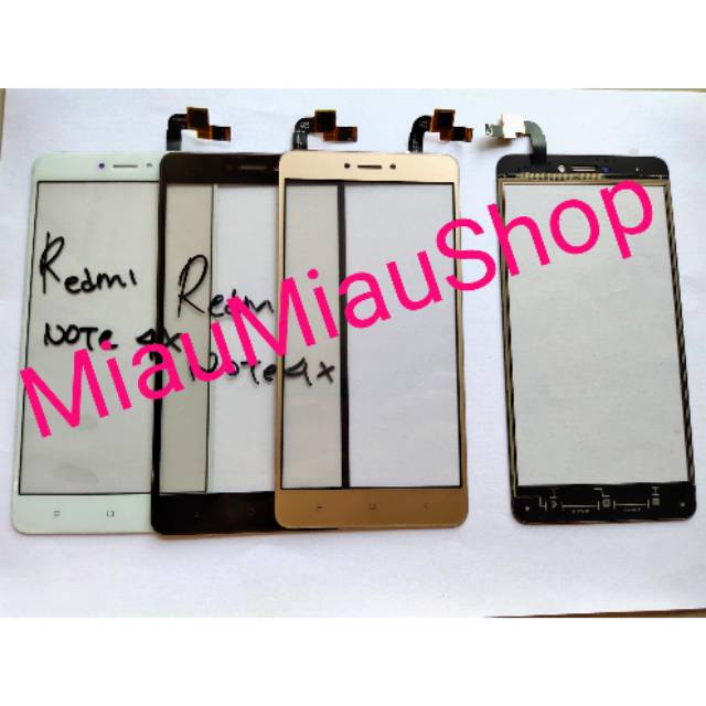 Layar Depan Kaca Depan Ts Touchscreen Xiaomi Redmi Note 4X