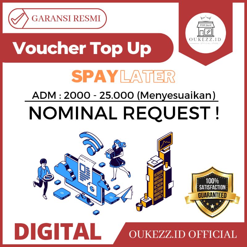 TOP UP Voucher Request (Travel) Gimmick - Bayar Nanti