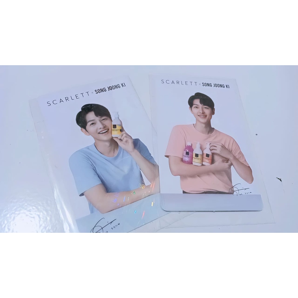 ⭐️ Jendela Kosmetik ⭐️ Photo Card / Foto Card / Foto Scarlett Song Joong Ki