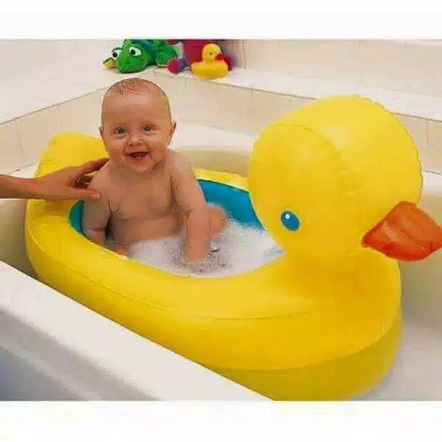 Kolam Mandi Bebek, Bak Mandi Bebek, Bak Mandi Bayi Bebek Munchkin Tempat Mandi Bayi