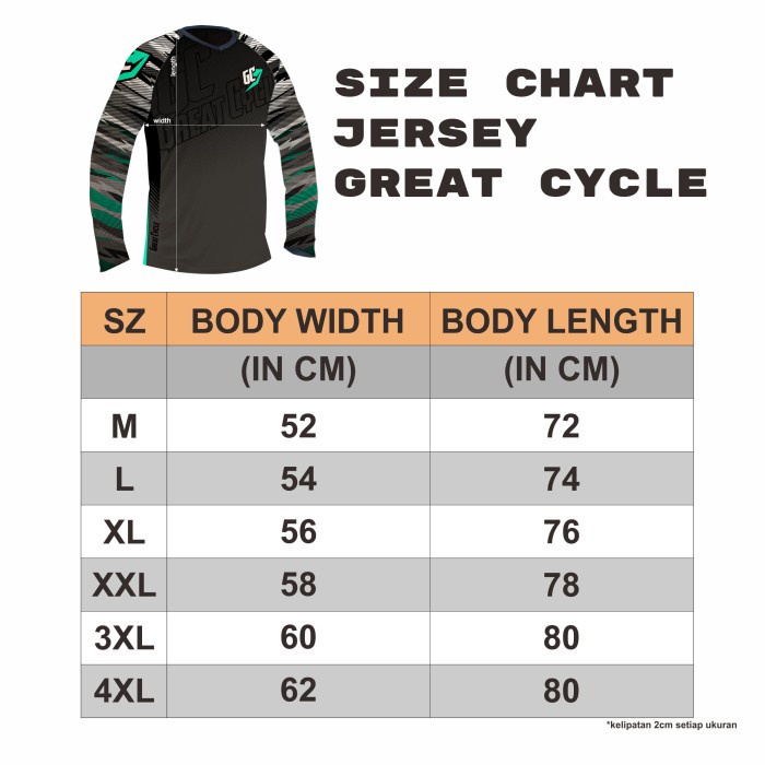 Jersey Sepeda GC-Brand Bahan Octagon GDL Victory