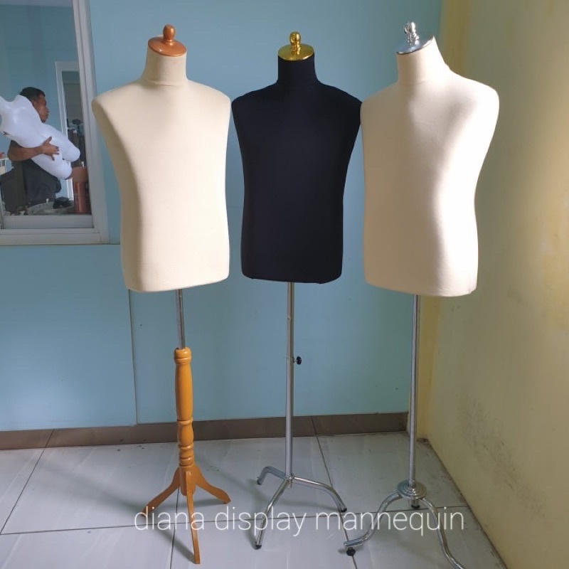 PATUNG MANEKIN DM PRIA LAPIS BUSA DISPLAY BAJU PRIA DEWASA JAS KAOS