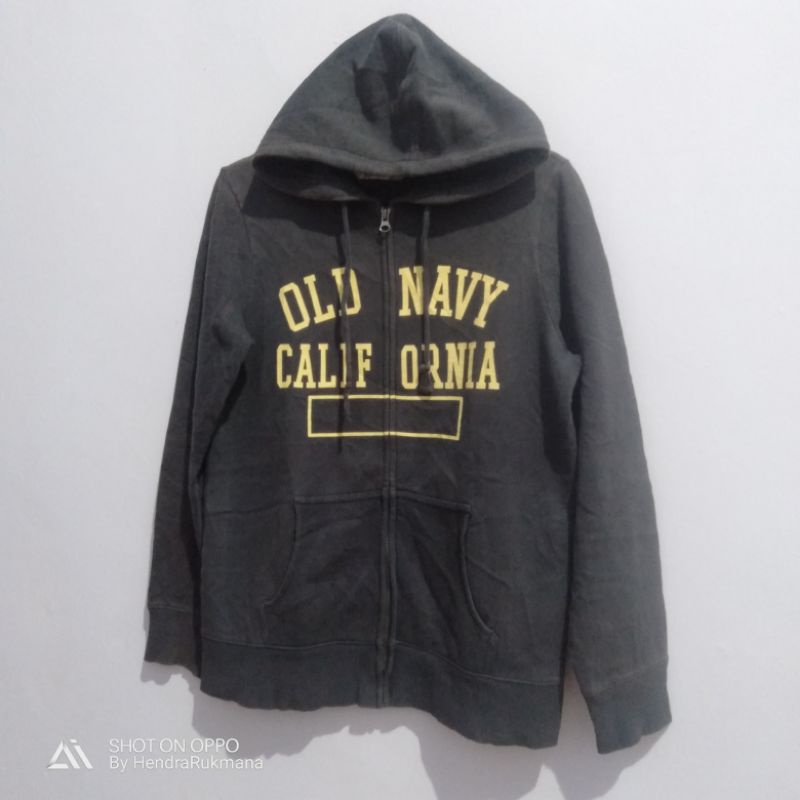 Hoodie Zipper Hoodie sweater Old Navy Original Simpel