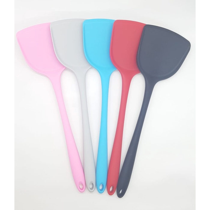 SODET SILIKON/ SPATULA SILICONE TAHAN PANAS FOOD GRADE ANTI LENGKET / SODET SPATULA TAHAN PANAS