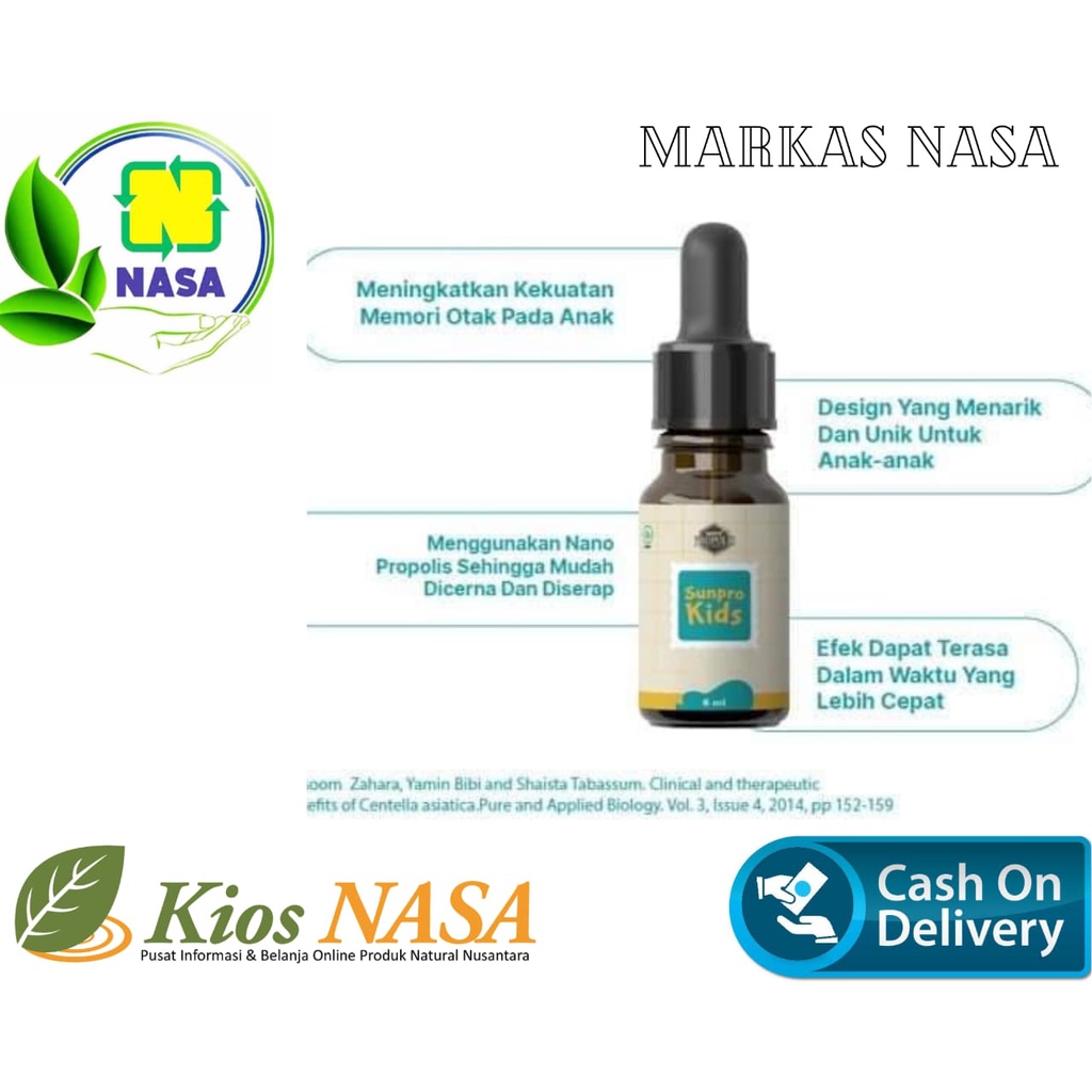 MBS - SUNPRO PROPOLIS KIDS NASA - SUNPRO KIDS - PROPOLIS ANAK