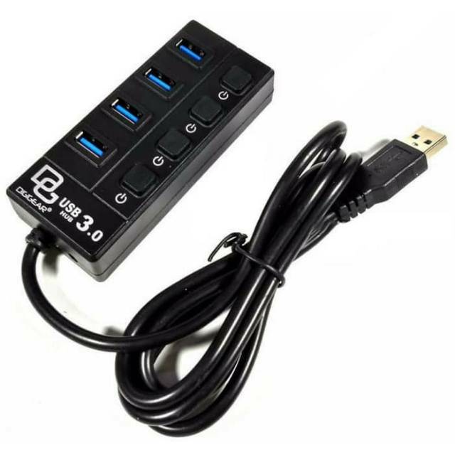 USB Hub 4Port USB 3.0 witch Switch On/Off