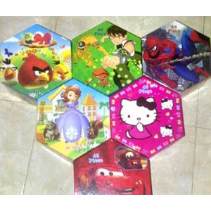 Crayon Hexagon Set Karakter Lucu Reseller Welcome Barang Unik China