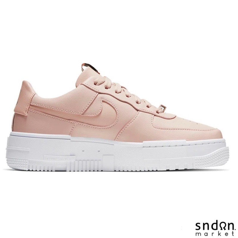 NIKE Air Force 1 SE Pixel Beige True White Womens Sneakers