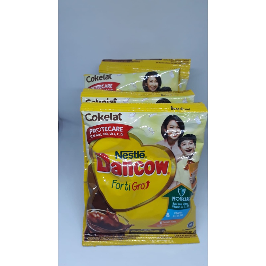 

DANCOW FORTIGROW COKLAT SACHET 38G X 10SACHET