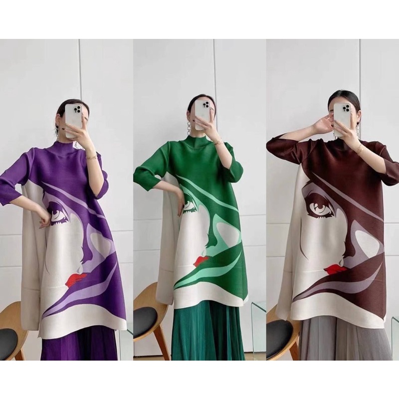 BANGKOK PLEATS DRESS - TUNIK PLISKET