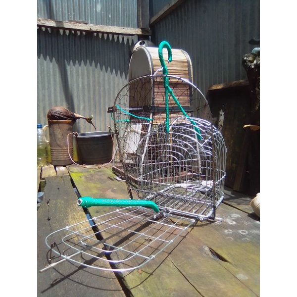 sangkar pikat perkutut/ tekukur, punai dll