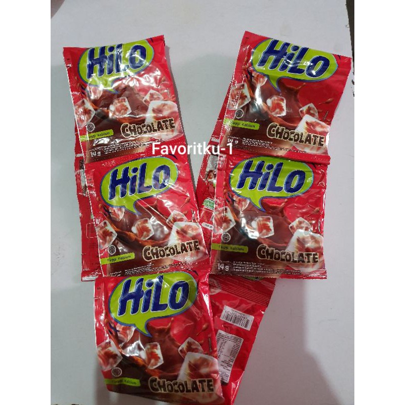 

HILO Susu Tinggi Kalsium Chocolate 14 gr.1 Renteng Isi 10 Sachet