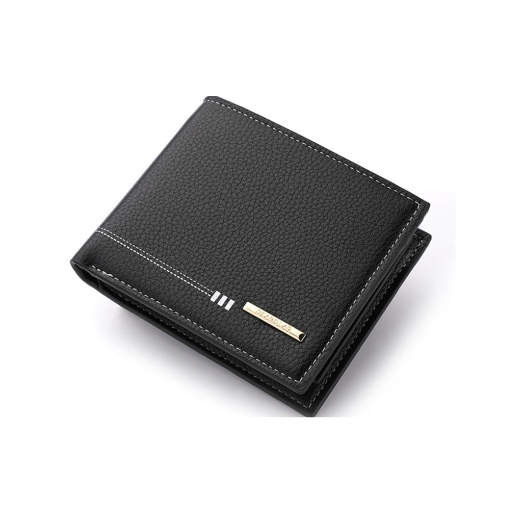 DOMPET LIPAT PRIA KULIT ORIGINAL DEABOLAR HITAM DARWIN WA531B5 PREMIUM COWOK KARTU KECIL MINI PENDEK LAKI BRANDED DISTRO KEREN MURAH SIMPLE TIPIS POLOS BATAM