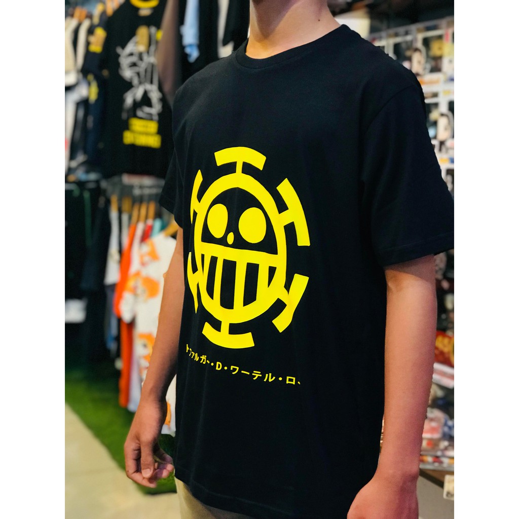 Kaos Trafalgar Law Legacy Onepiece Mugiwara Black