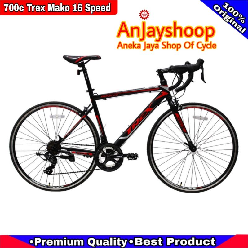 Jual Sepeda Balap Roadbike 8 UB 700C TERLARIS 16 SPEED | Shopee Indonesia