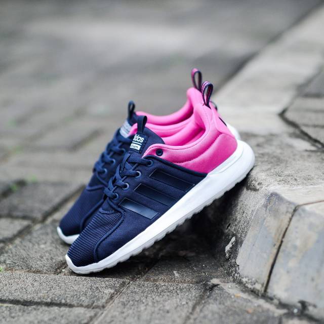 Sepatu olahraga wanita Adidas Lite racer Original/sepatu olahraga ringan sepatu joging