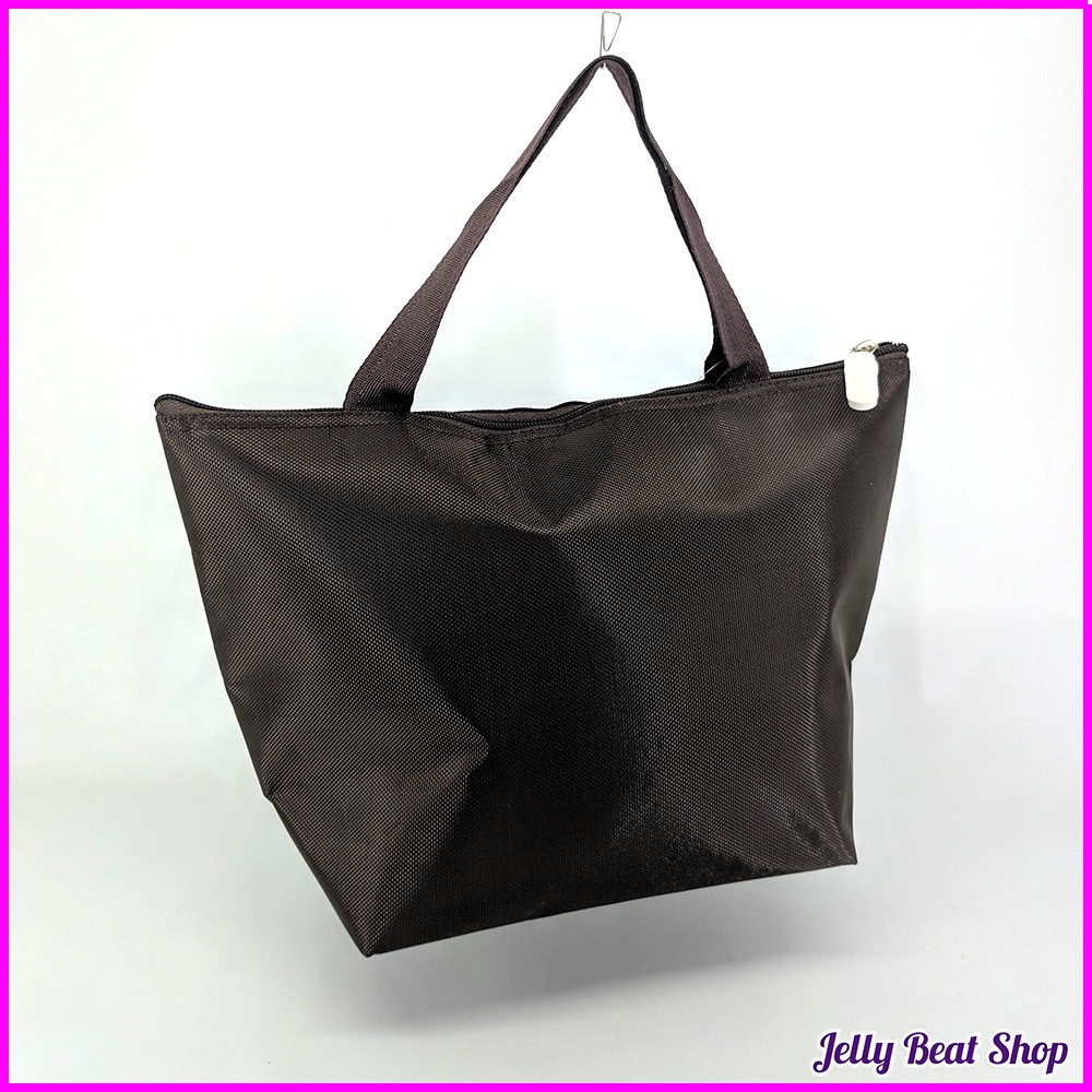 Tas Teng-teng iNSULATED BROWN tote bag / goodie bag / totebag