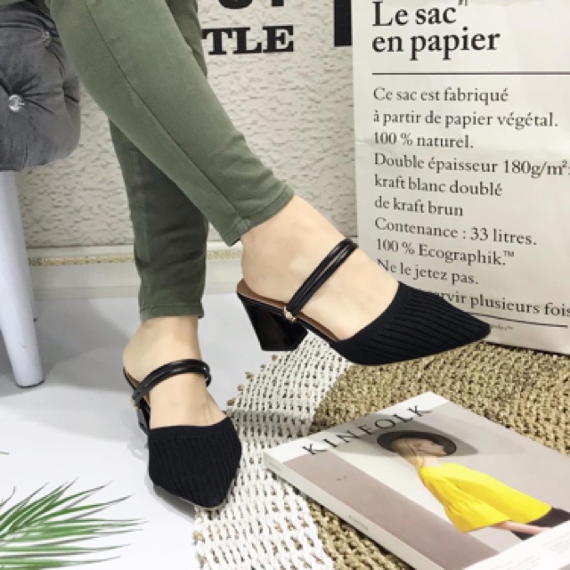 Heels Sepatu wanita import premium quality d662