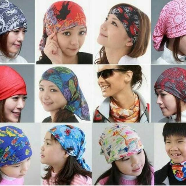 Masker hidung baff bandana slayer syal wajah masker slayer masker mulut masker motor penutup kepala